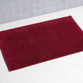 Linens Limited 100% Turkish Cotton Bath Mat, Burgundy
