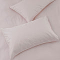 The Linen Yard Strand Embroidered Stitch 100% Cotton Housewife Pillow Case