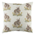 Evans Lichfield Woodland Hare Repeat Nature Print Cushion Cover, Multi, 43 x 43 Cm