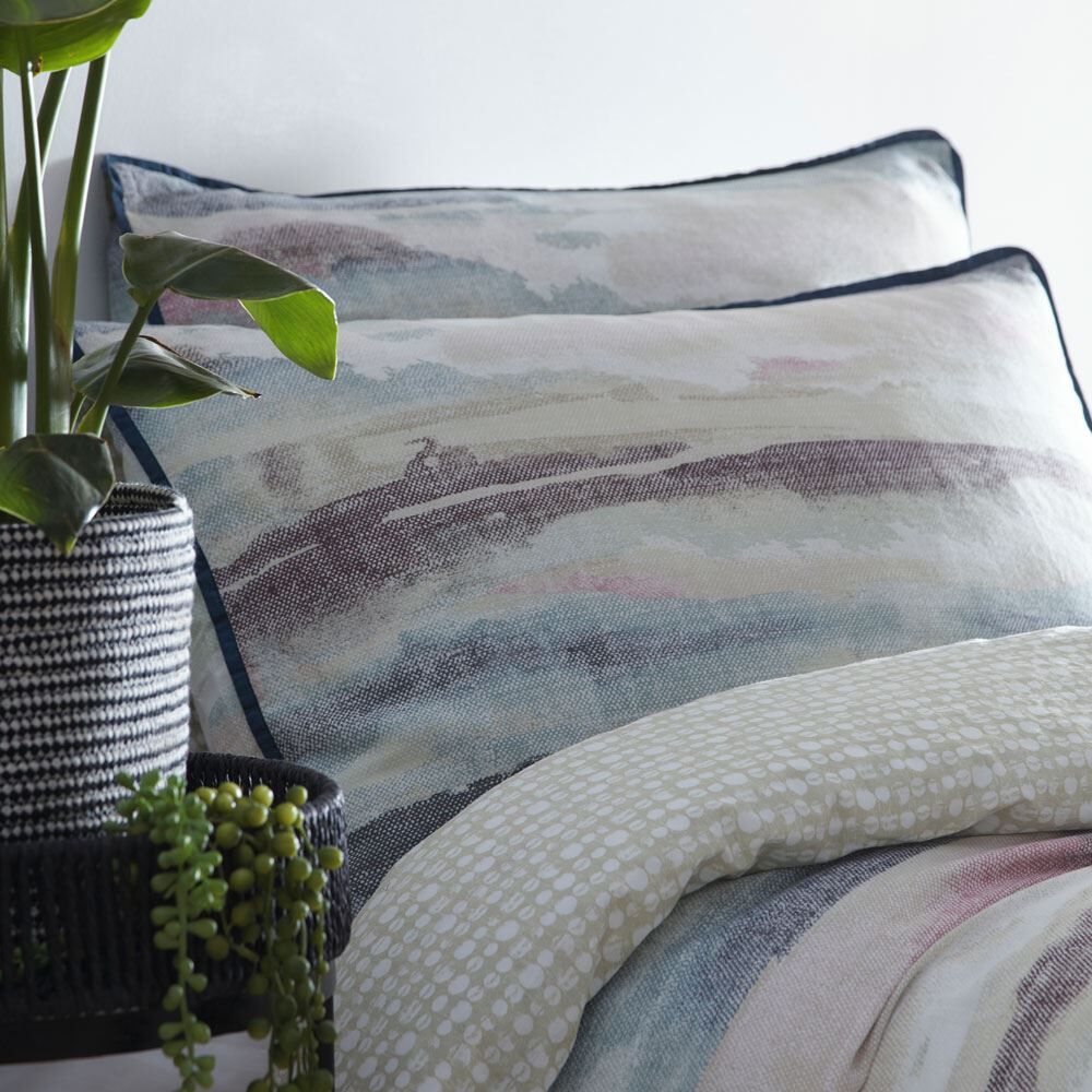 Appletree Landscape Watercolour Print Reversible Duvet Cover Set