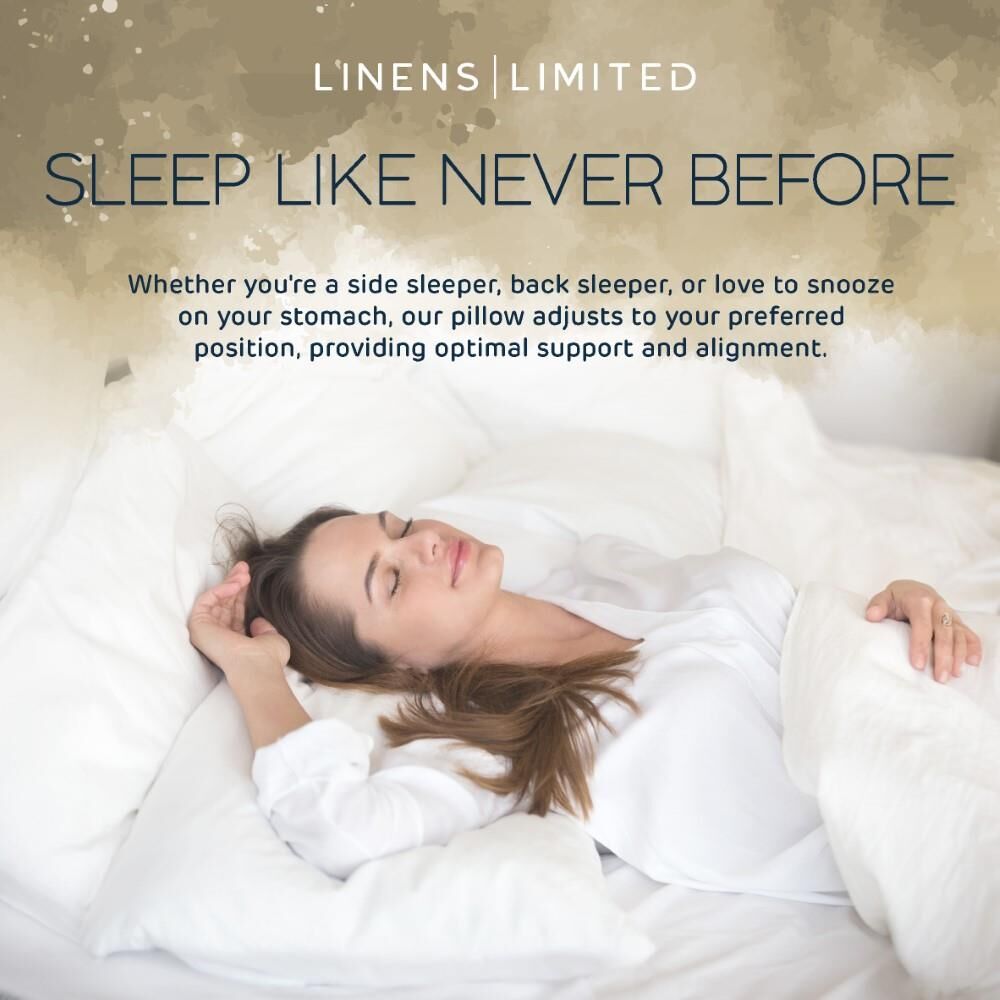 Linens Limited LuxeHotel Bounce Back Non-Allergenic Pillows