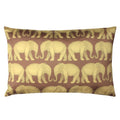 Paoletti Parade Elephant Print Cushion Cover