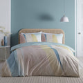 Appletree Style Peyton Watercolour Print 100% Cotton Duvet Cover Set