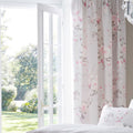 Catherine Lansfield Canterbury Floral Pencil Pleat Lined Curtains, 66 x 72 Inch