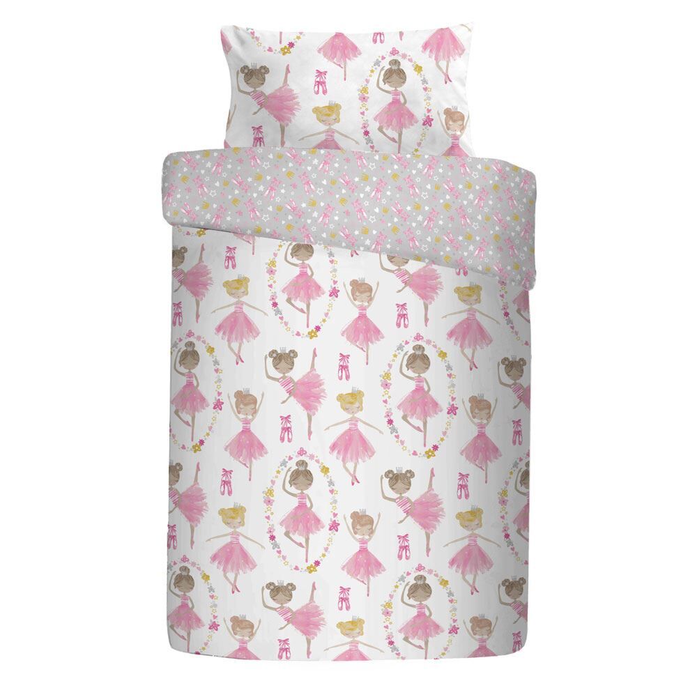 Bedlam Kids Ballet Dancer Print Duvet Cover Set