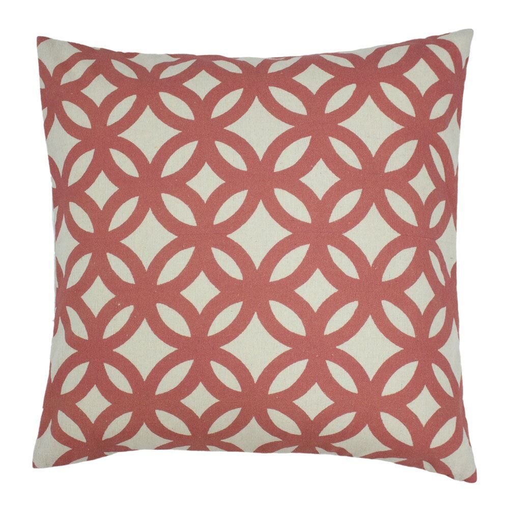 Furn Nomi Geometric Mono Print Cushion Cover