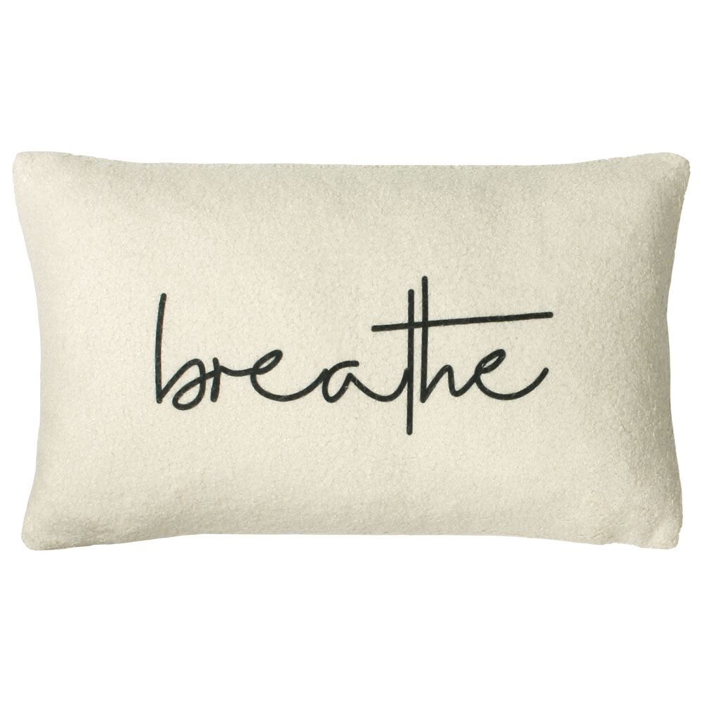 Furn Shearling Motif Sheared Fleece Cushion Cover