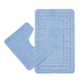 Catherine Lansfield Armoni Bath Mat & Pedestal Mat Set