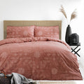 The Linen Yard Bohemian Geometric Print 100% Cotton Duvet Cover Set