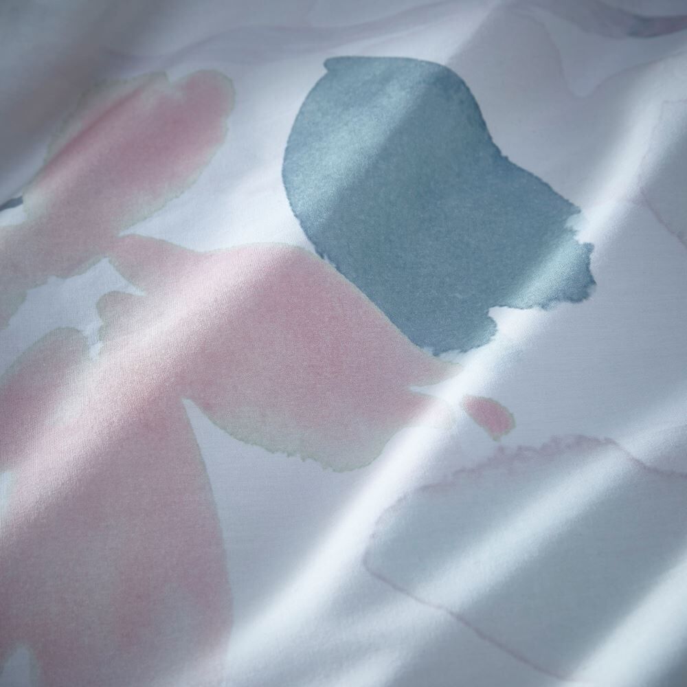Appletree Style Maeve Floral Watercolour Print 100% Cotton Duvet Cover Set