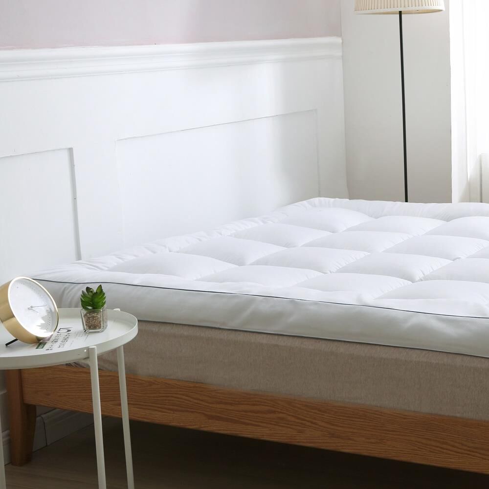Night Zone Synthetic Microfibre Hollowfibre 10cm Deep Mattress Topper