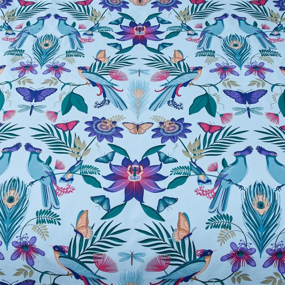 Catherine Lansfield Mya Tropical Floral Reversible Duvet Cover Set