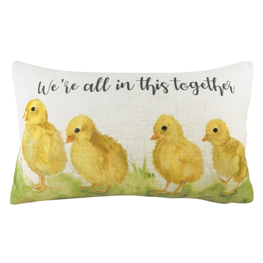 Evans Lichfield In This Together Print Cushion Cover, Multi, 30 x 50 Cm