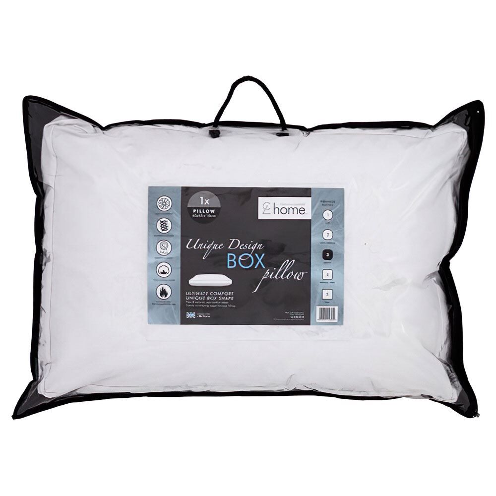 Catherine Lansfield Luxury Super Bounce Non-Allergenic Box Pillow