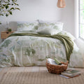 Appletree Loft Edale Watercolour 100% Cotton Reversible Duvet Cover Set
