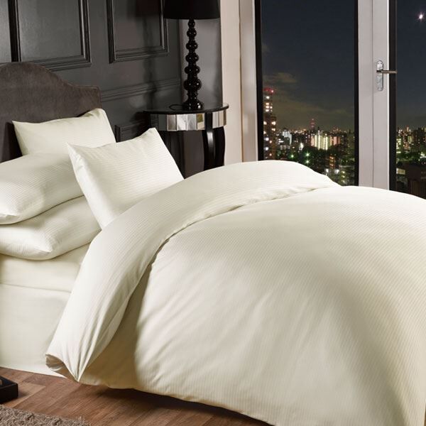 Vivente Home Grosvenor Satin Stripe Cotton Rich 1000 Thread Count Oxford Pillow Case