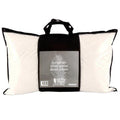 Die Zudecke Hungarian White Goose Down Bolster Pillow, 19 x 36 Inch
