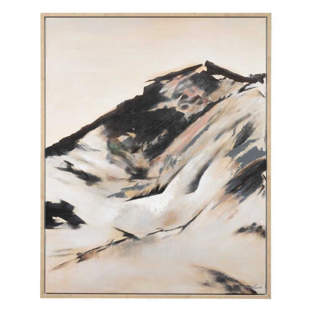 Scatter Box Halen Abstract Framed Hand Painted Print Canvas Wall Art