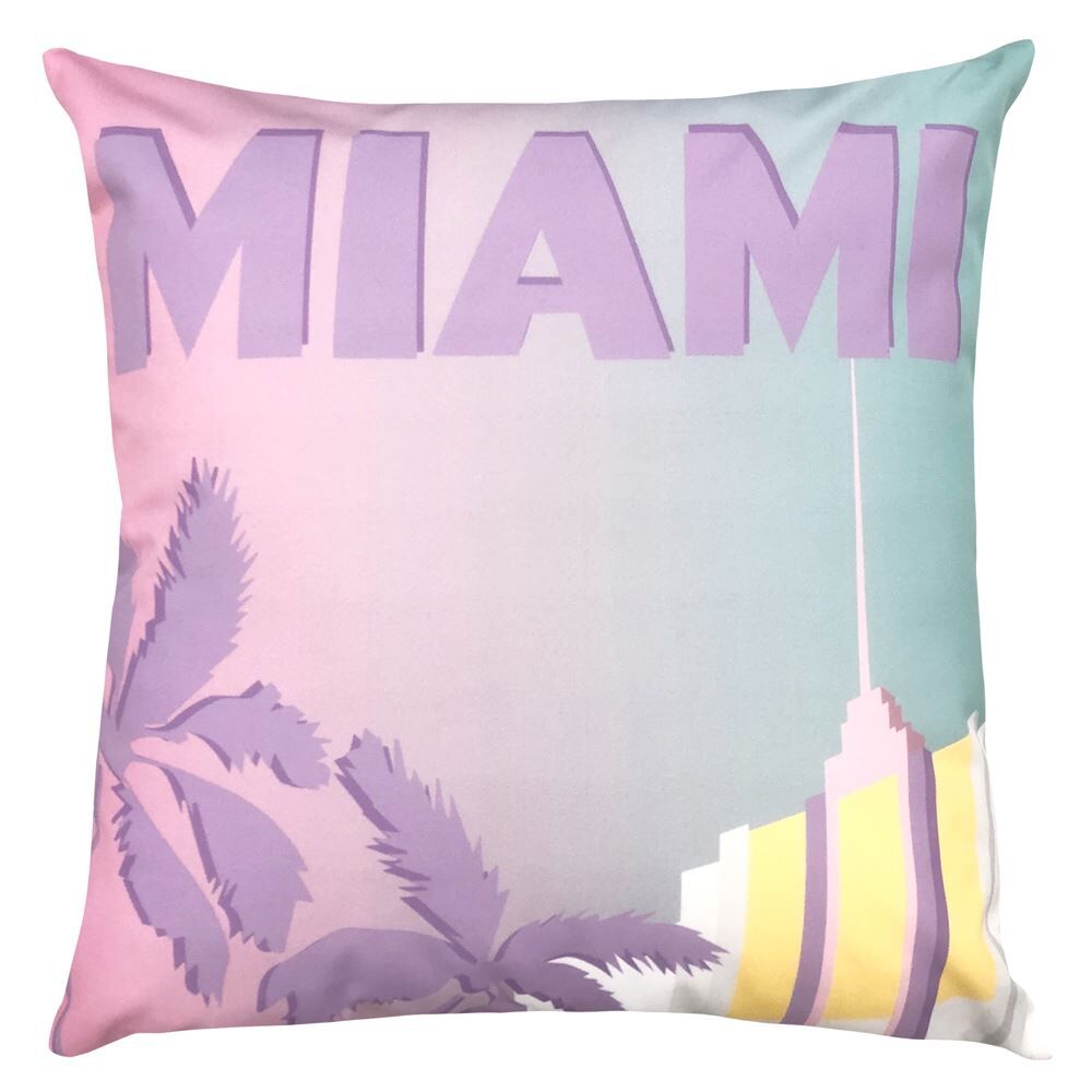 Furn Miami 100% UV & Water Resistant Outdoor Cushion Cover, Multi, 43 x 43 Cm