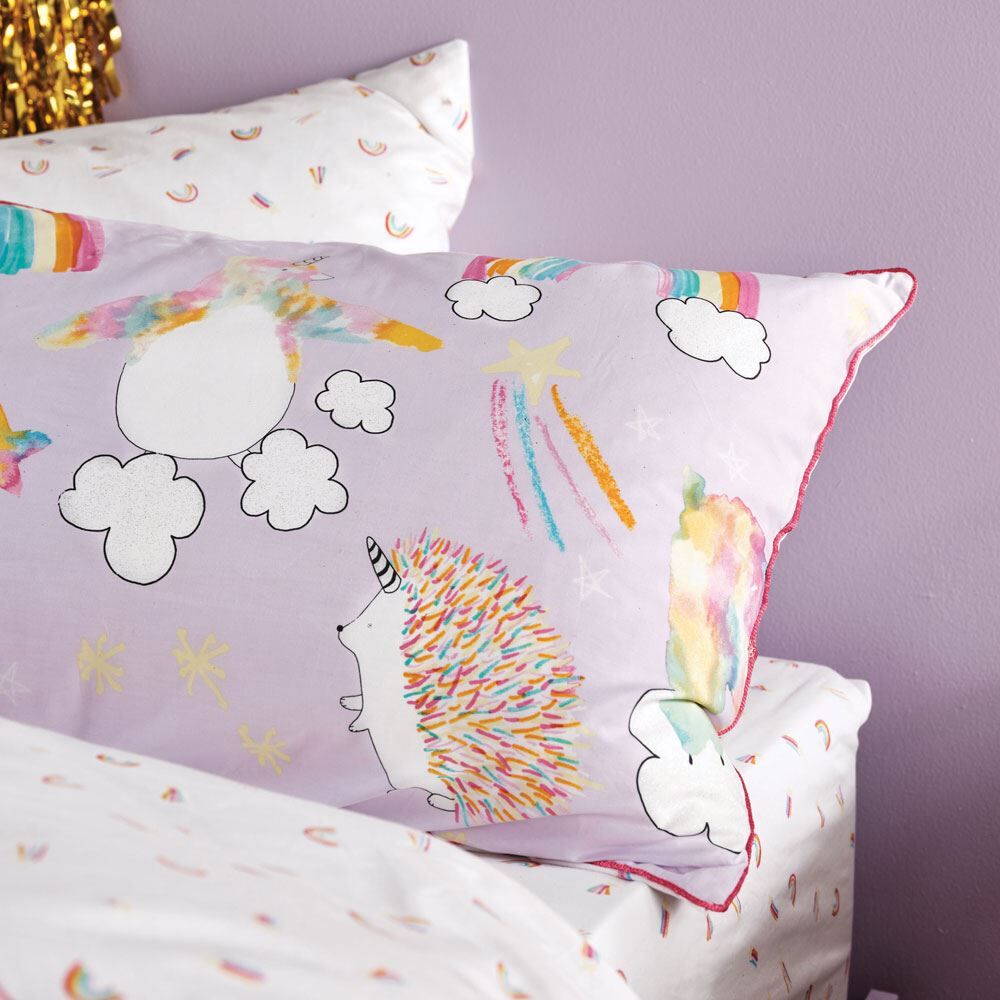 Linen House Kids Unicorniverse Print 100% Cotton Duvet Cover Set