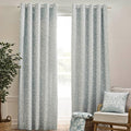 Catherine Lansfield Brooke Floral Eyelet Lined Curtains