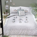 Appletree Wellbeing 180 Thread Count 100% Cotton Percale Duvet Cover Set