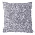 Riva Paoletti Leo Chenille Leopard Print Cushion Cover
