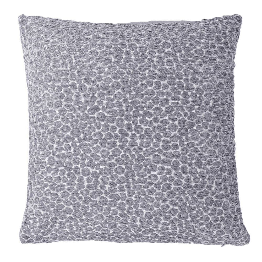 Riva Paoletti Leo Chenille Leopard Print Cushion Cover