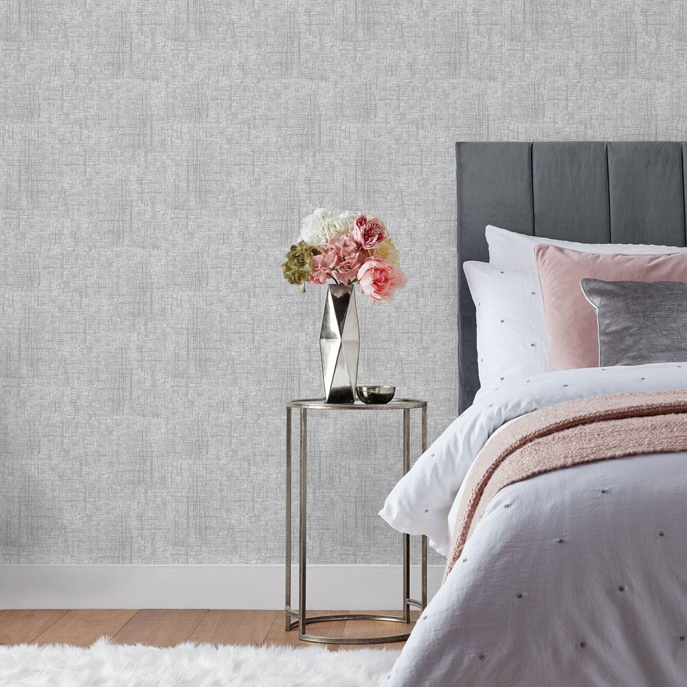 Paoletti Luxe Serafina Abstract Vinyl Wallpaper