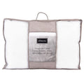 Die Zudecke Hungarian White Goose Feather And Down Bolster King Pillow, 19 x 36 Inch