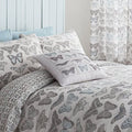 Catherine Lansfield Pastiche Butterflies Piped Edge Cushion Cover, 43 x 43 Cm