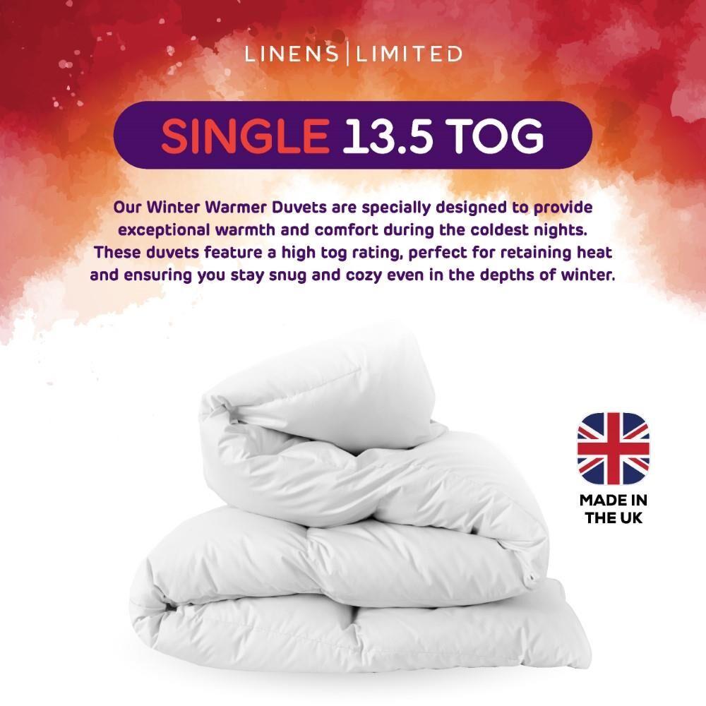 Linens Limited Bedtime Bliss Hollowfibre Non-Allergenic Duvet