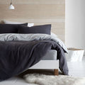 Catherine Lansfield So Soft Reversible Fleece Duvet Cover Set, Grey