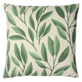 Paoletti Laurel Leaf Print Cushion Cover