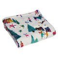 Furn Christmas Together Super Soft Fleece Throw, Multi, 130 x 150 Cm
