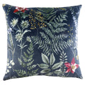 Evans Lichfield Eden Trail Botanical Faux Velvet Cushion Cover, Multi, 43 x 43 Cm