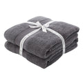 Catherine Lansfield Anti-Bacterial 100% Cotton Bath Sheet, 2 Pack