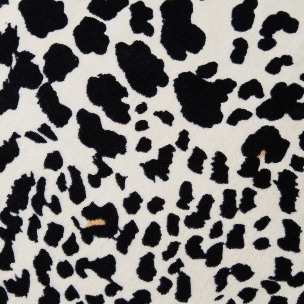 Catherine Lansfield Leopard 100% Cotton Sun Lounger Beach Towel, Natural