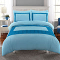 Night Zone Wasi Pintuck Panel Duvet Cover Set