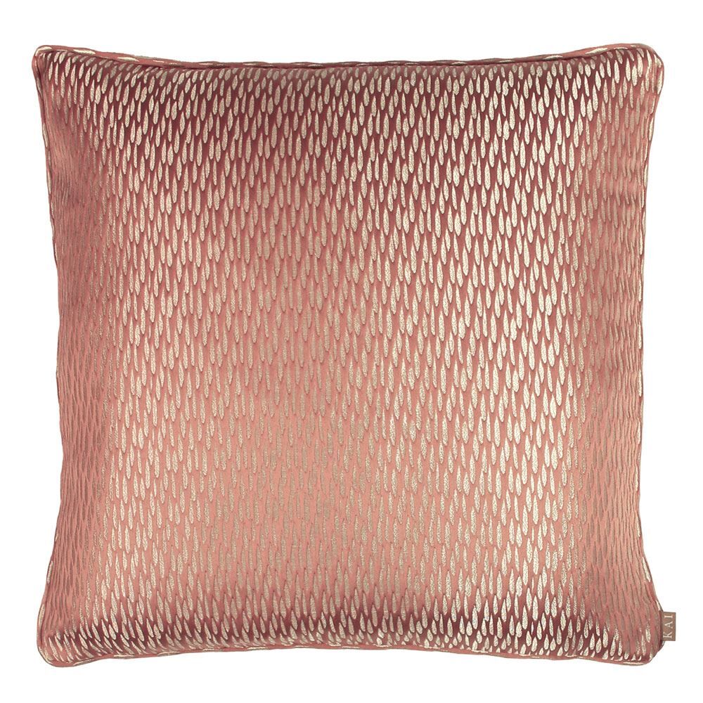 Kai Astrid Metallic Teardrop Piped Edge Cushion Cover