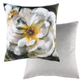 Evans Lichfield Winter Florals English Rose Watercolour Print Cushion Cover, White, 43 x 43 Cm
