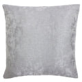 Riva Paoletti Mirage Metallic Print Cushion Cover, Silver, 45 x 45 Cm