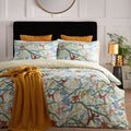 Creative Cloth Monkey Forest Print Reversible Duvet Cover Set, Green