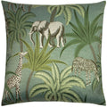 Paoletti Kitraya Plush Velvet Fringed Cushion Cover, Paprika, 50 x 50 Cm