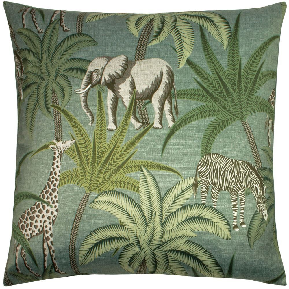 Paoletti Kitraya Plush Velvet Fringed Cushion Cover, Paprika, 50 x 50 Cm