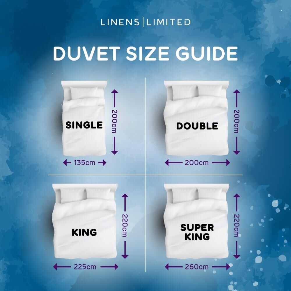 Linens Limited Polycotton Hollowfibre Non-Allergenic Duvet