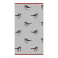 Fusion Christmas Robin Jacquard 100% Cotton 650gsm Hand Towel, Multi