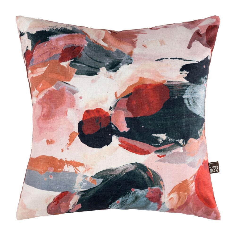 Scatter Box Jager Velvet Piped Edge Feather Filled Cushion
