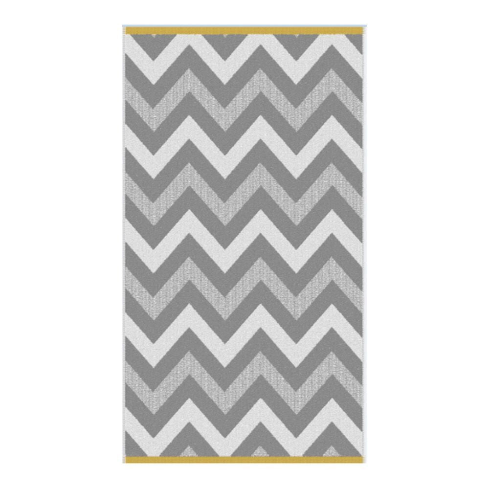 Fusion Chevron Jacquard 100% Cotton 550gsm Hand Towel