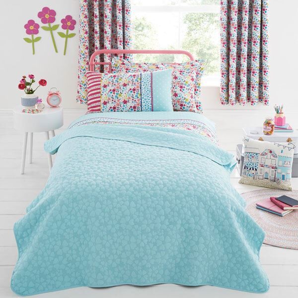 Bedlam Joy Quilted Bedspread, Multi, 150 x 200 Cm
